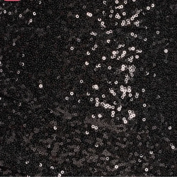 Windsor Black Sequin Asymmetrical One-Shoulder Dress - Picture 4 of 6